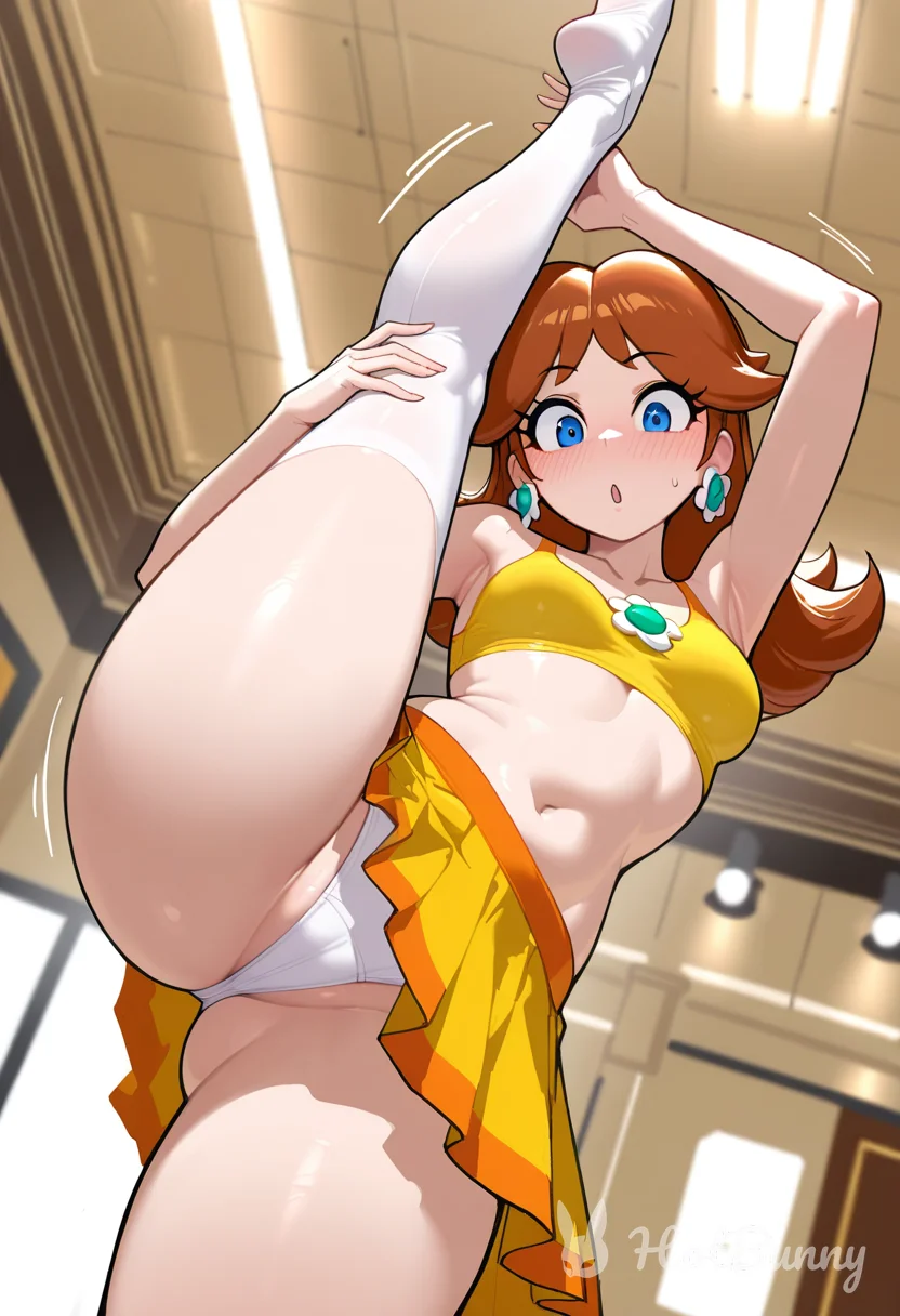 Princess Daisy from Mario Cheerleader Ai Hentai
