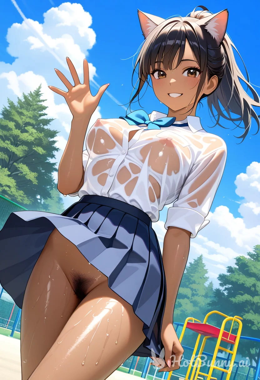 0012 - nervezero - Gabby very hot day