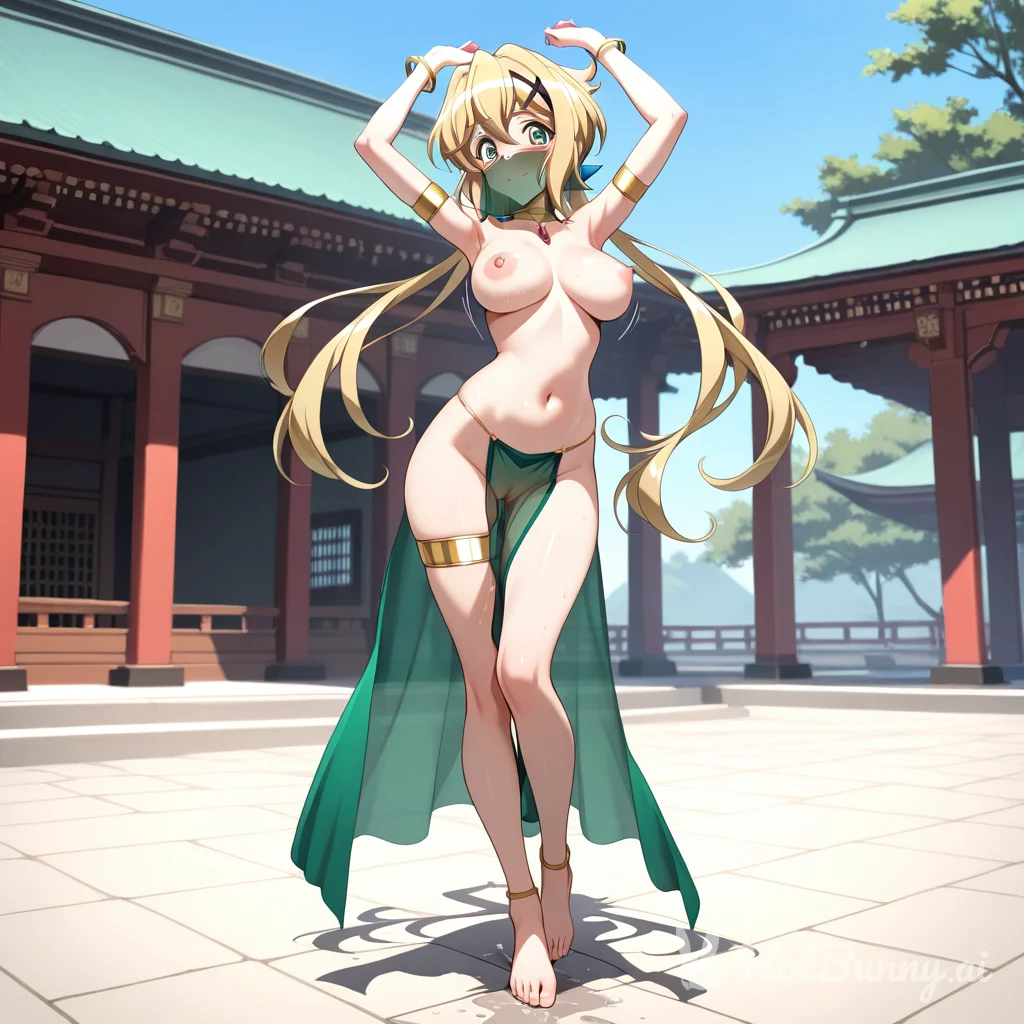 Public Blonde Ai Hentai