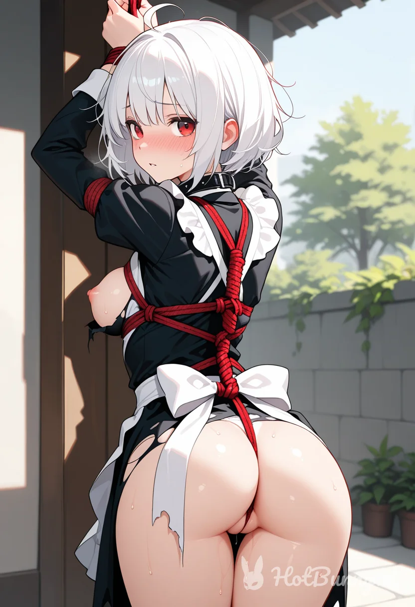 Naughty maid