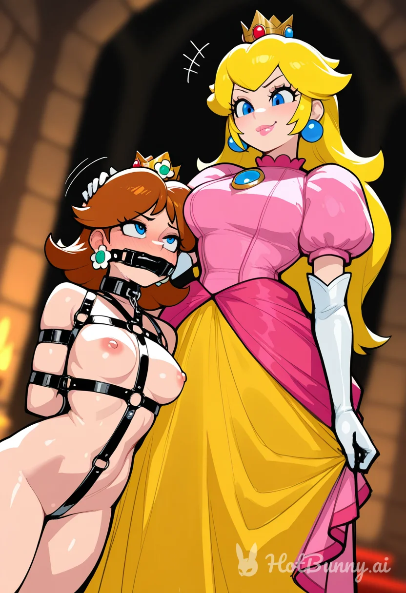 Daisy & Peach femdom #1