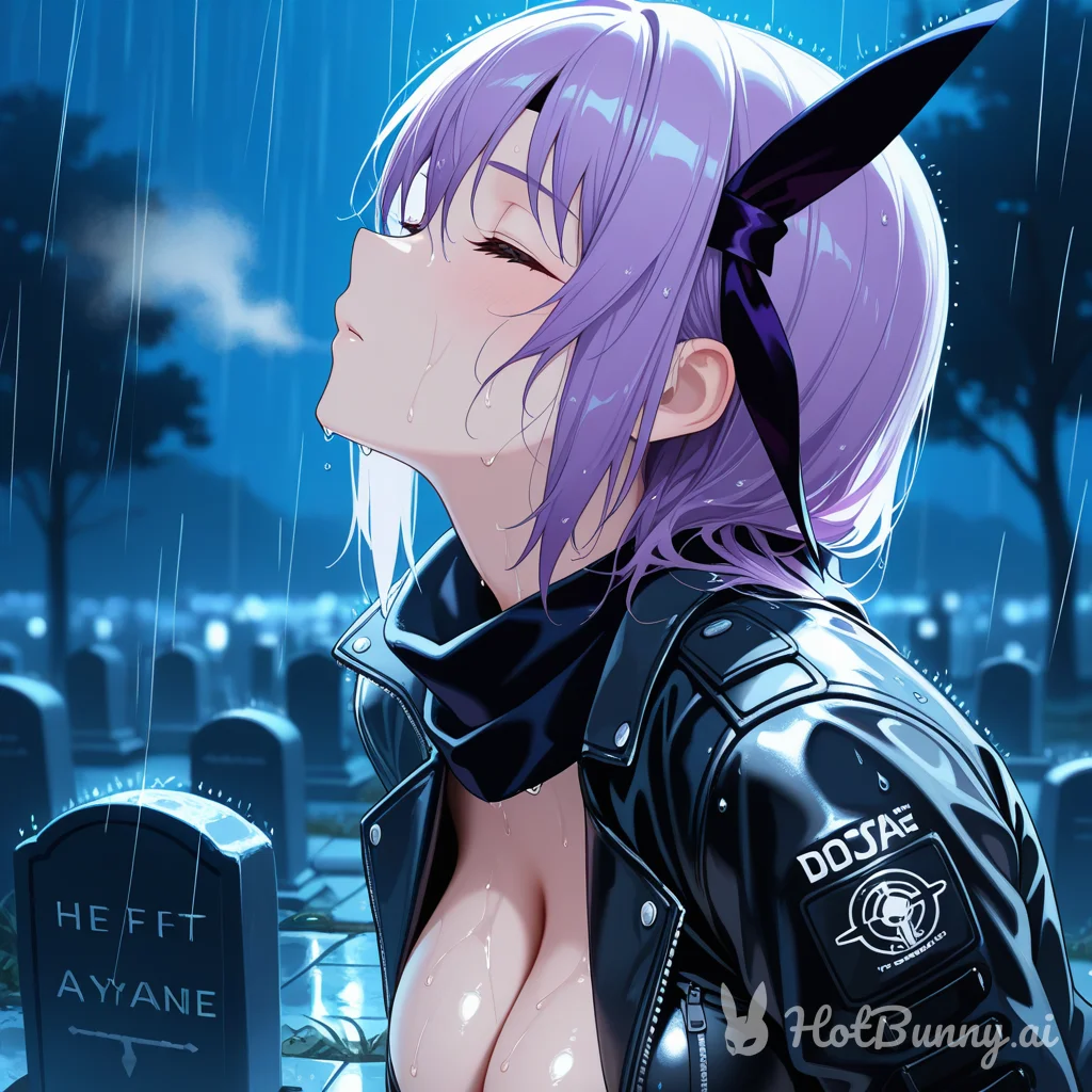 purple haired goddess...