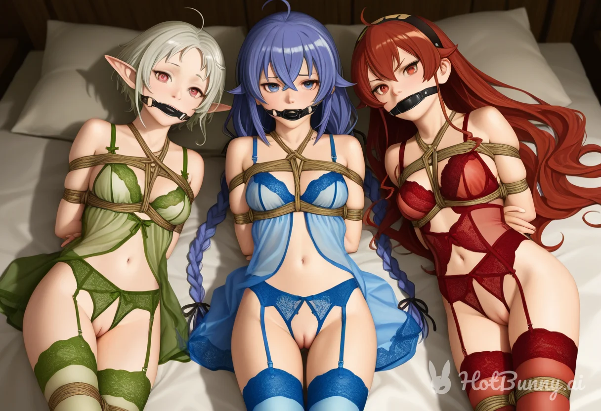 Elf Bondage Lingerie Ai Hentai