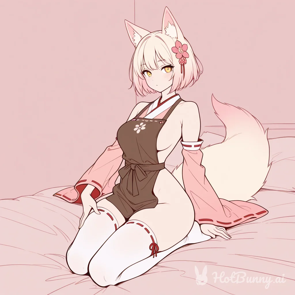 Fox Girl Blonde Ai Hentai