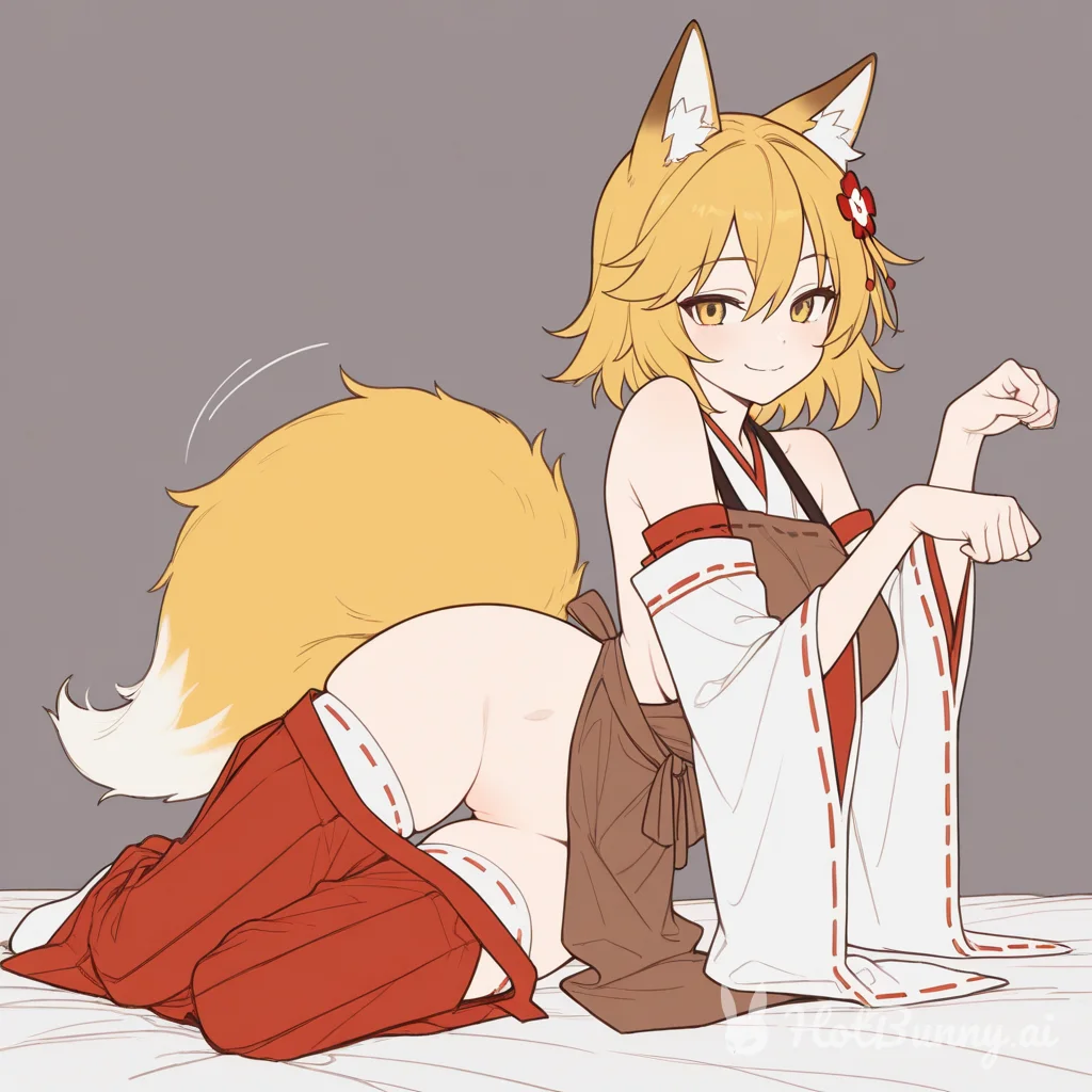 Fox Girl Blonde Ai Hentai