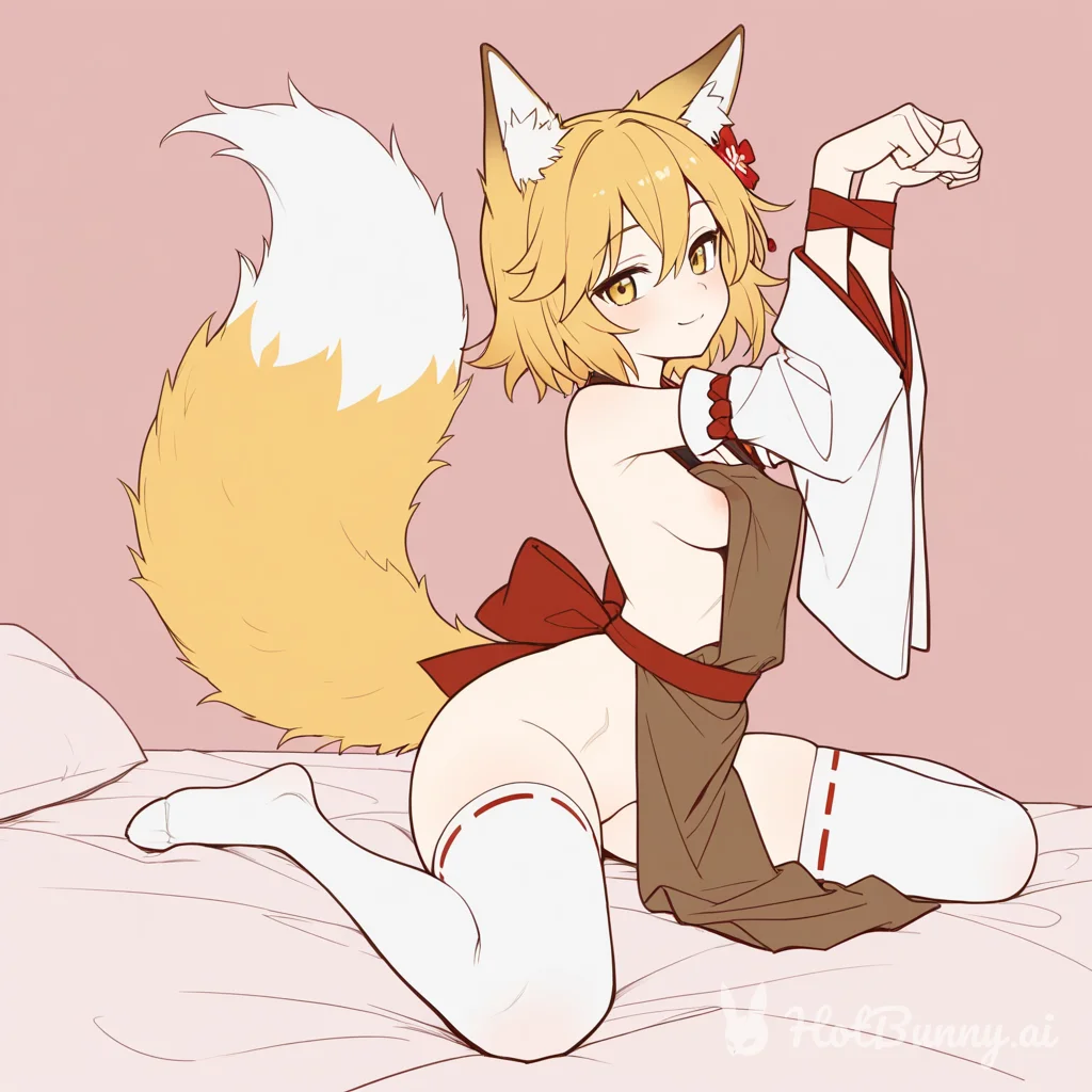 Fox Girl Blonde Ai Hentai