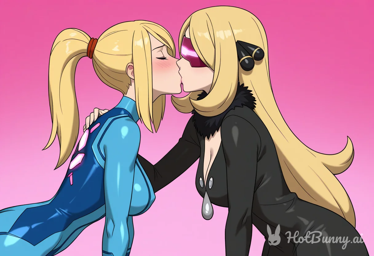 Samus and Cynthia Lesbian Ai Hentai