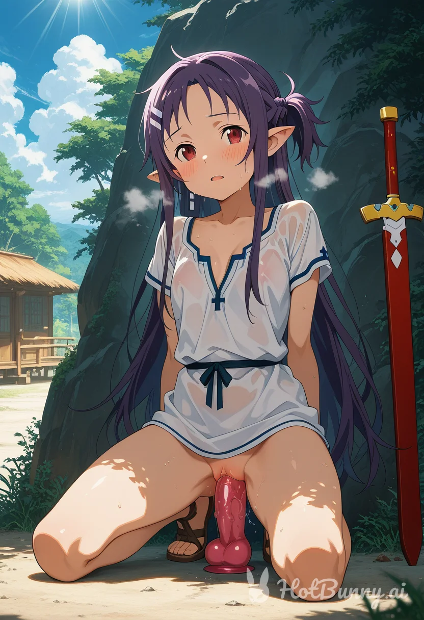 Sword Art Online Elf Masturbation Ai Hentai