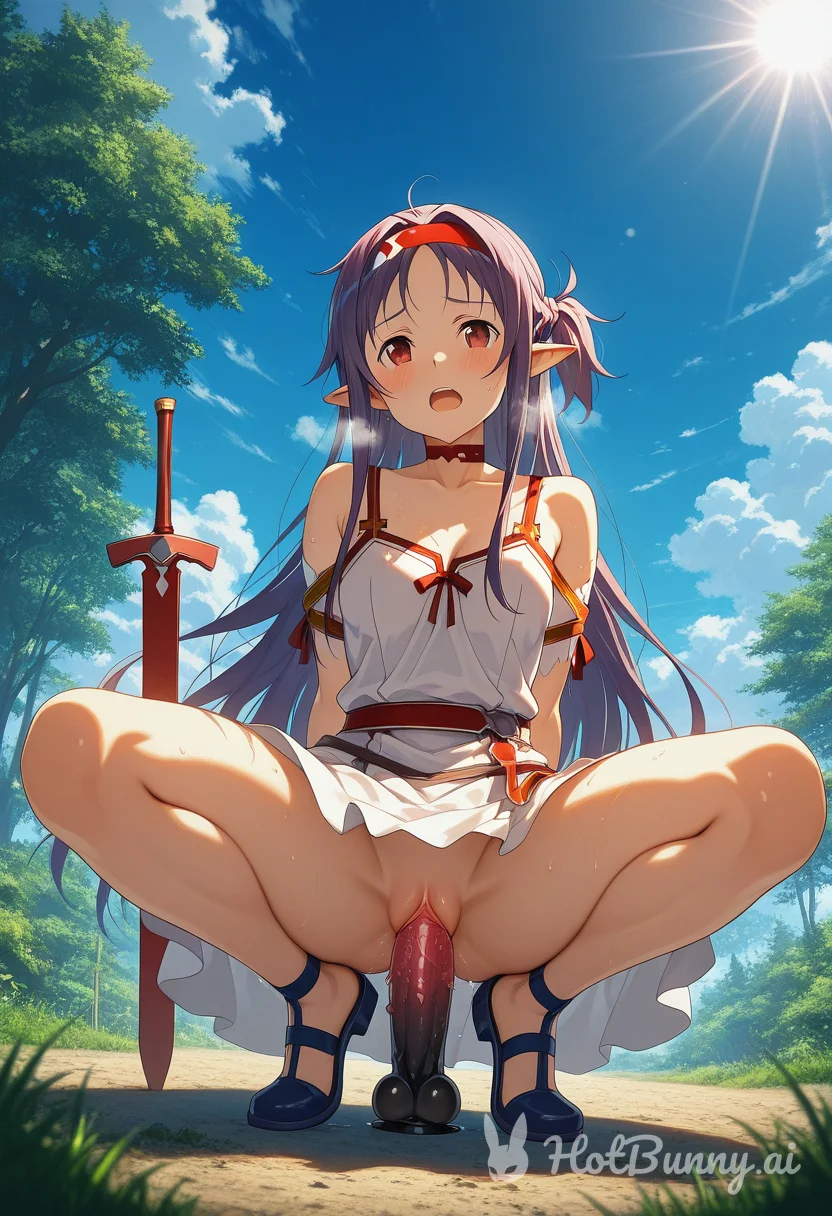 Sword Art Online Elf Masturbation Ai Hentai