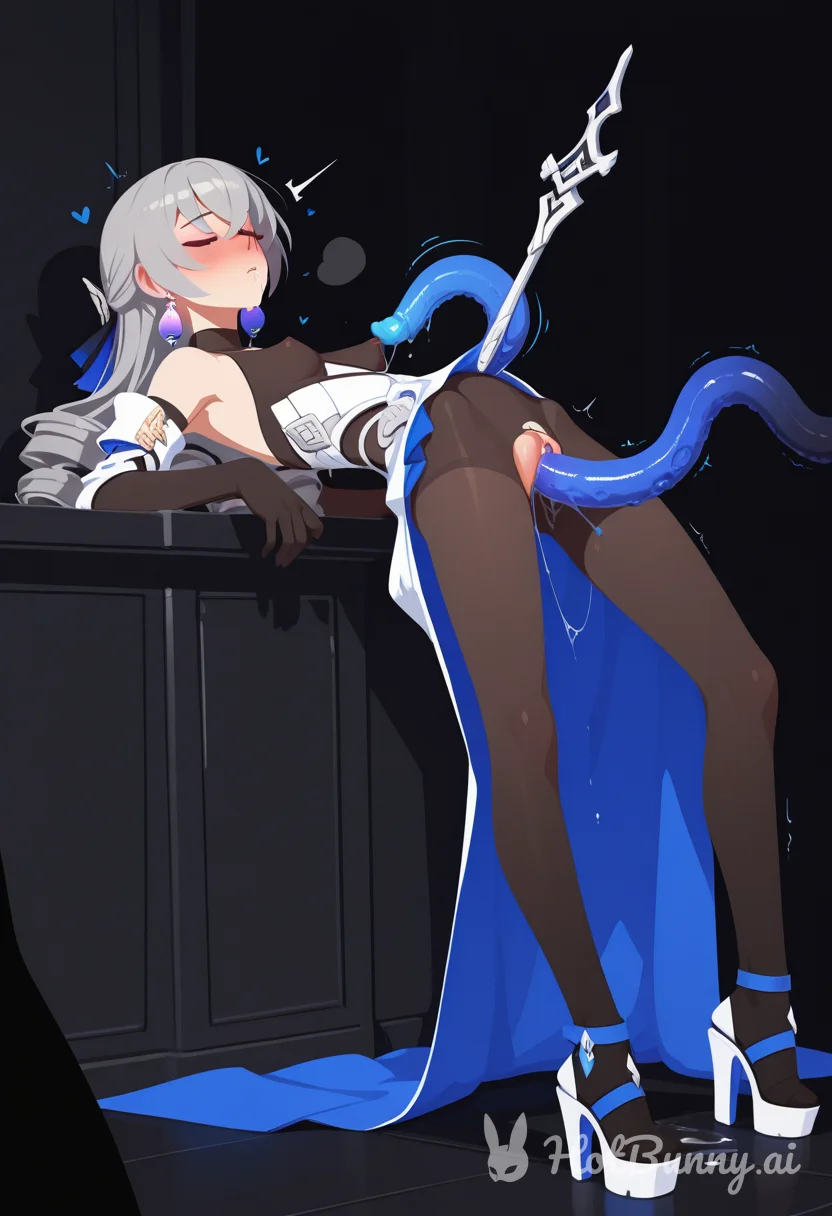 Bronya Rand from Honkai Star Rail Tentacles Ai Hentai