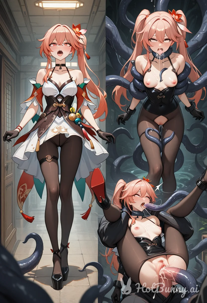 Monster Tentacles Creampie Ai Hentai