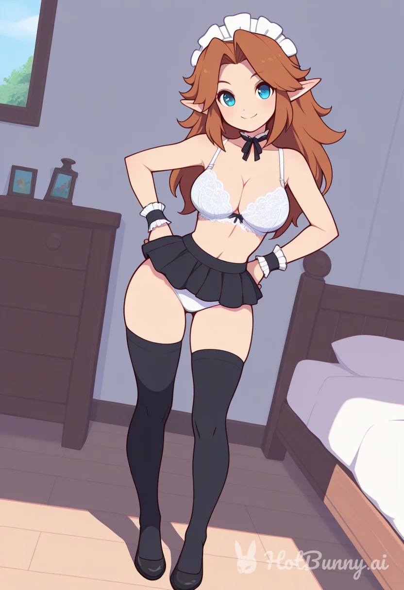 Elf Maid Lingerie Ai Hentai