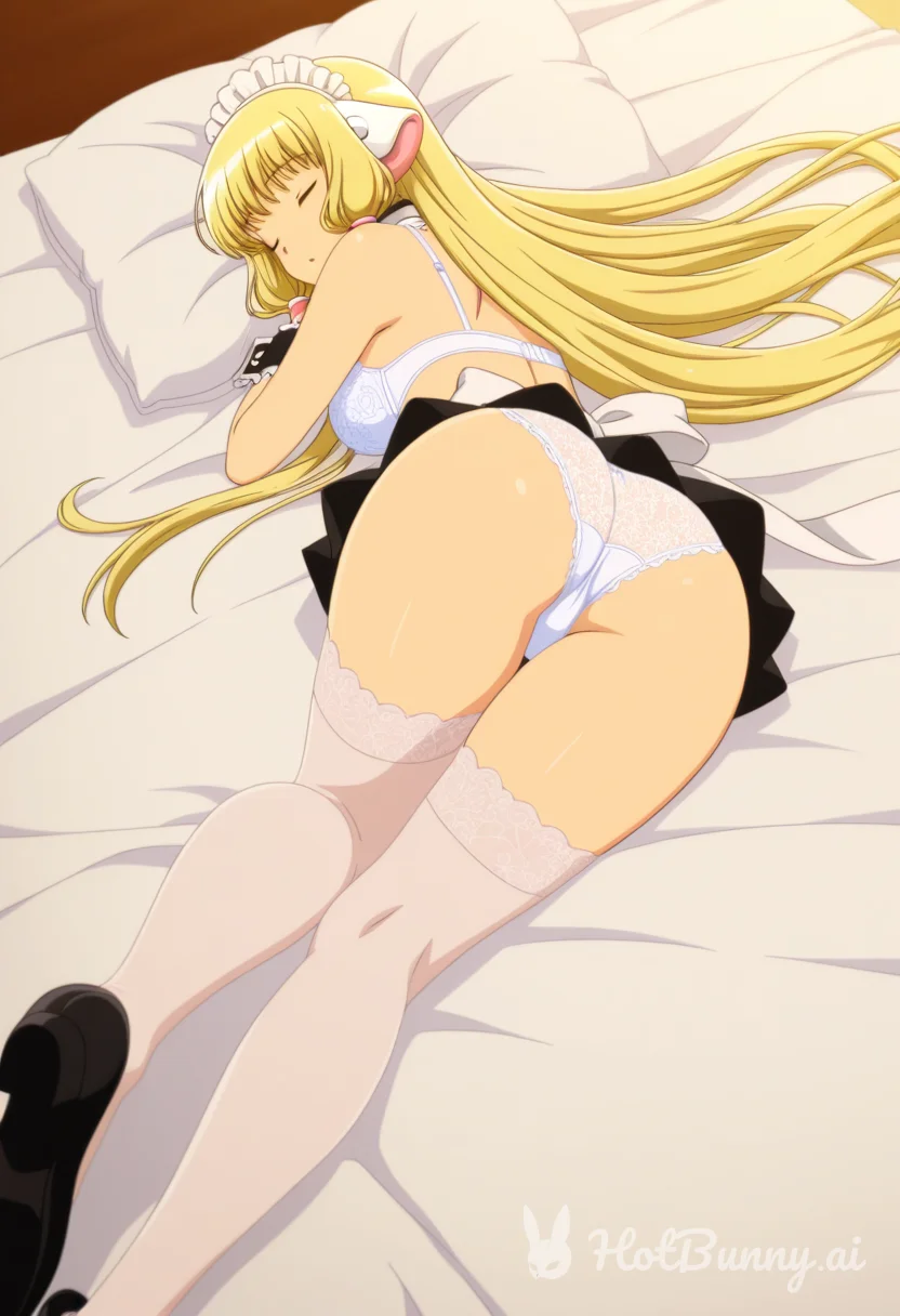 Sleeping Lingerie Maid Ai Hentai