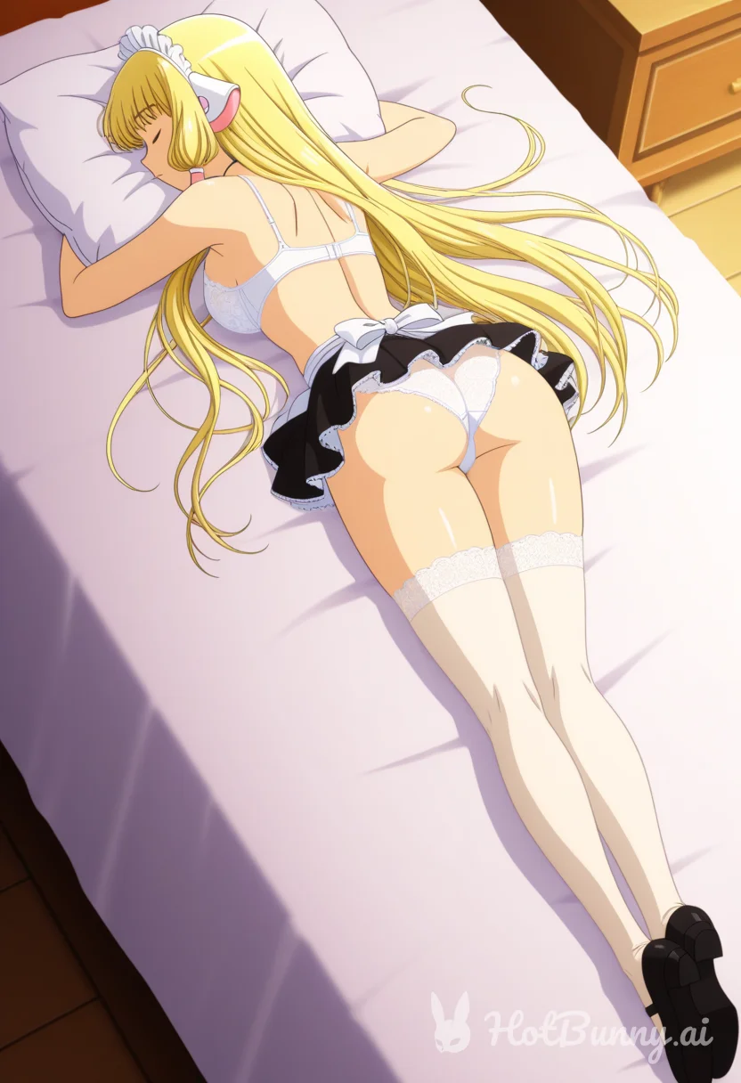 Sleeping Lingerie Maid Ai Hentai