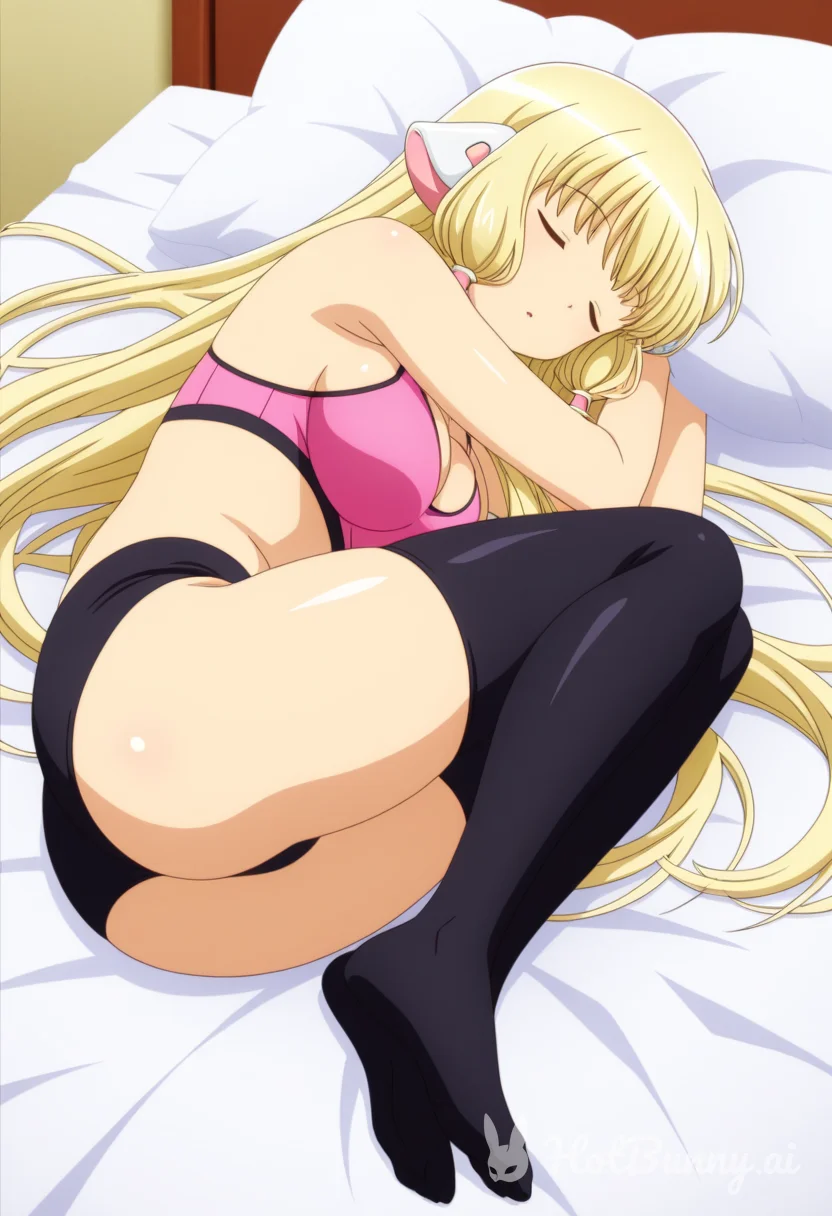 Sleeping Blonde Lingerie Ai Hentai