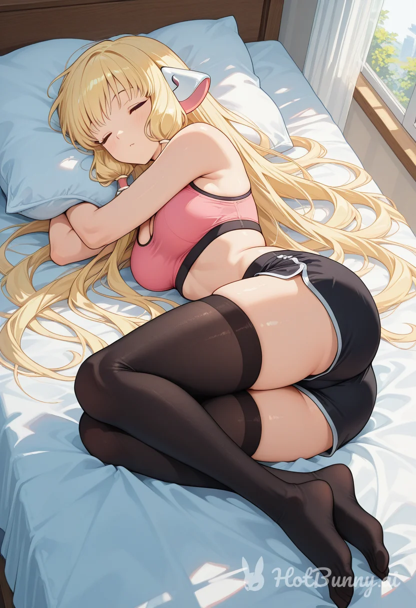 Sleeping Blonde Ai Hentai