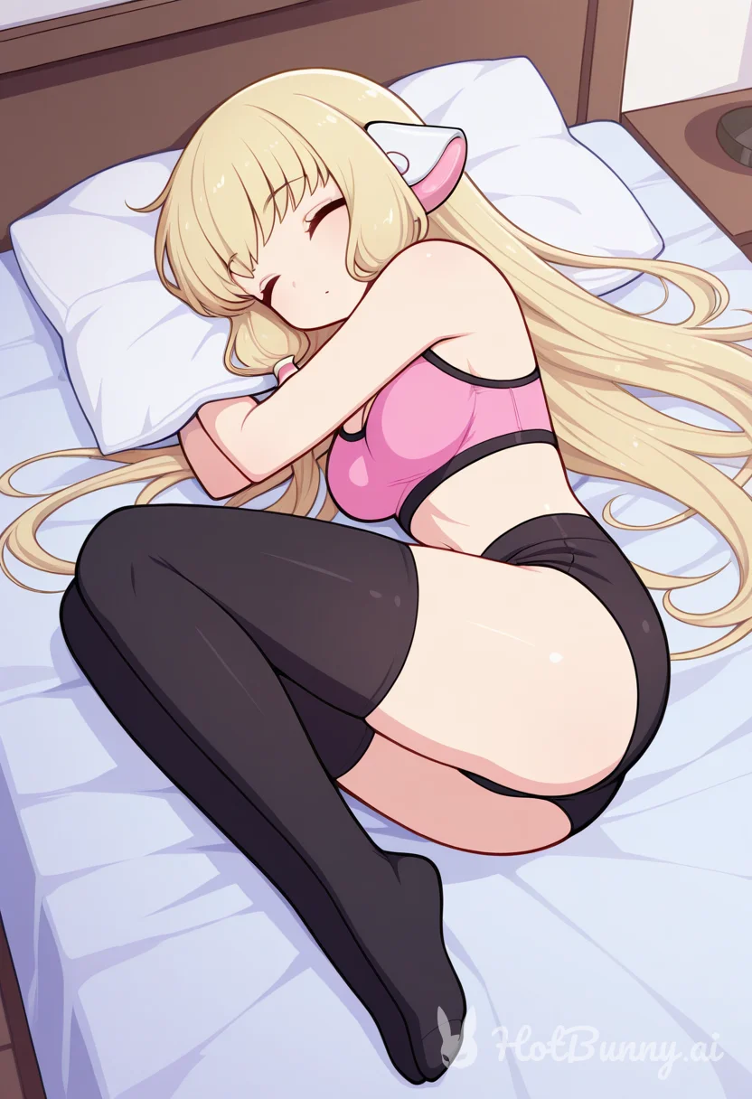 Sleeping Blonde Ai Hentai