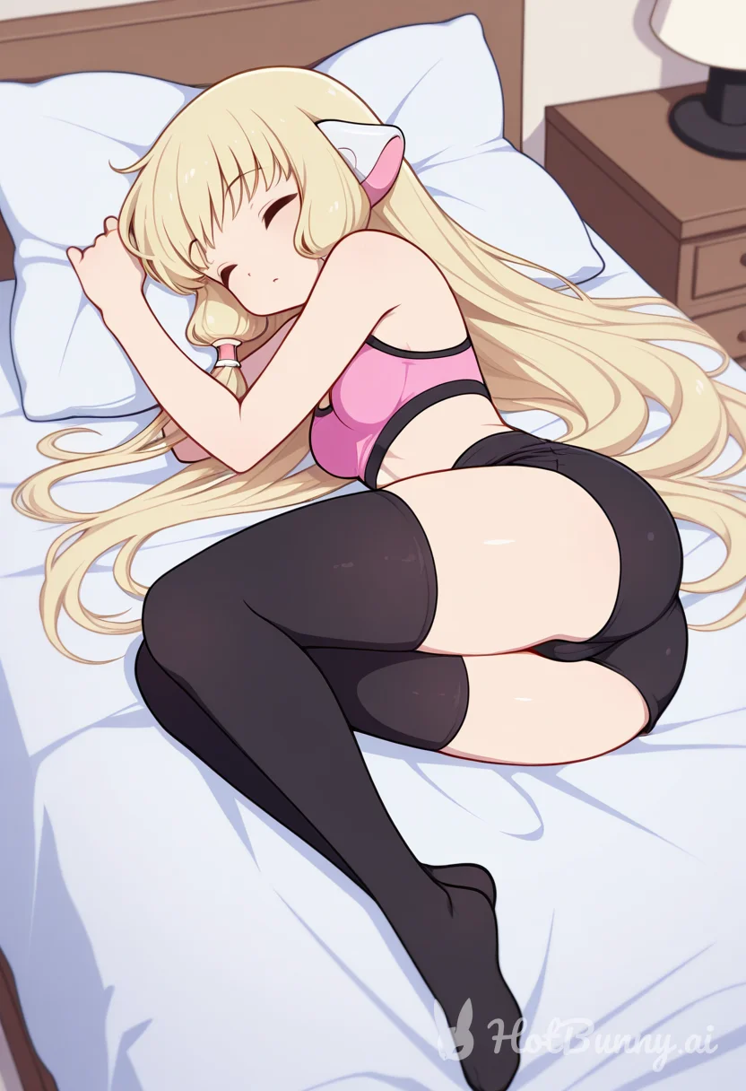Sleeping Blonde Ai Hentai