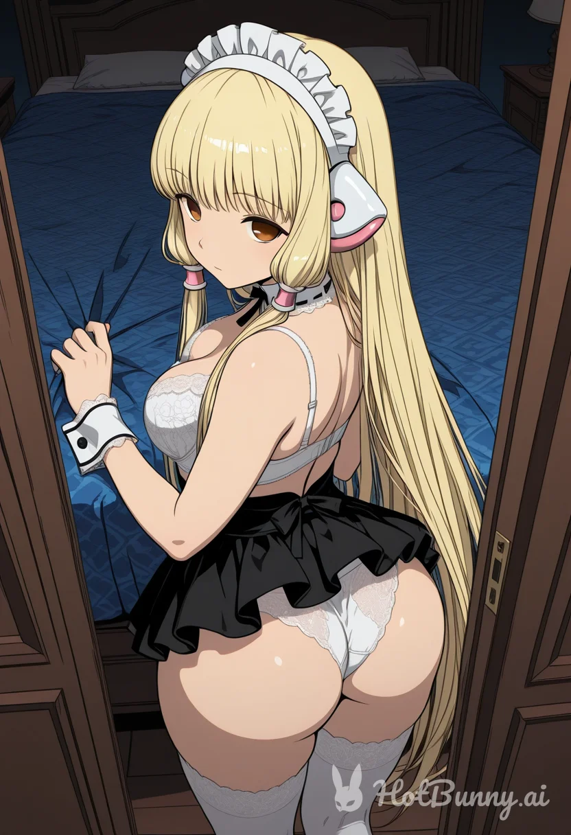 Blonde Lingerie Ai Hentai