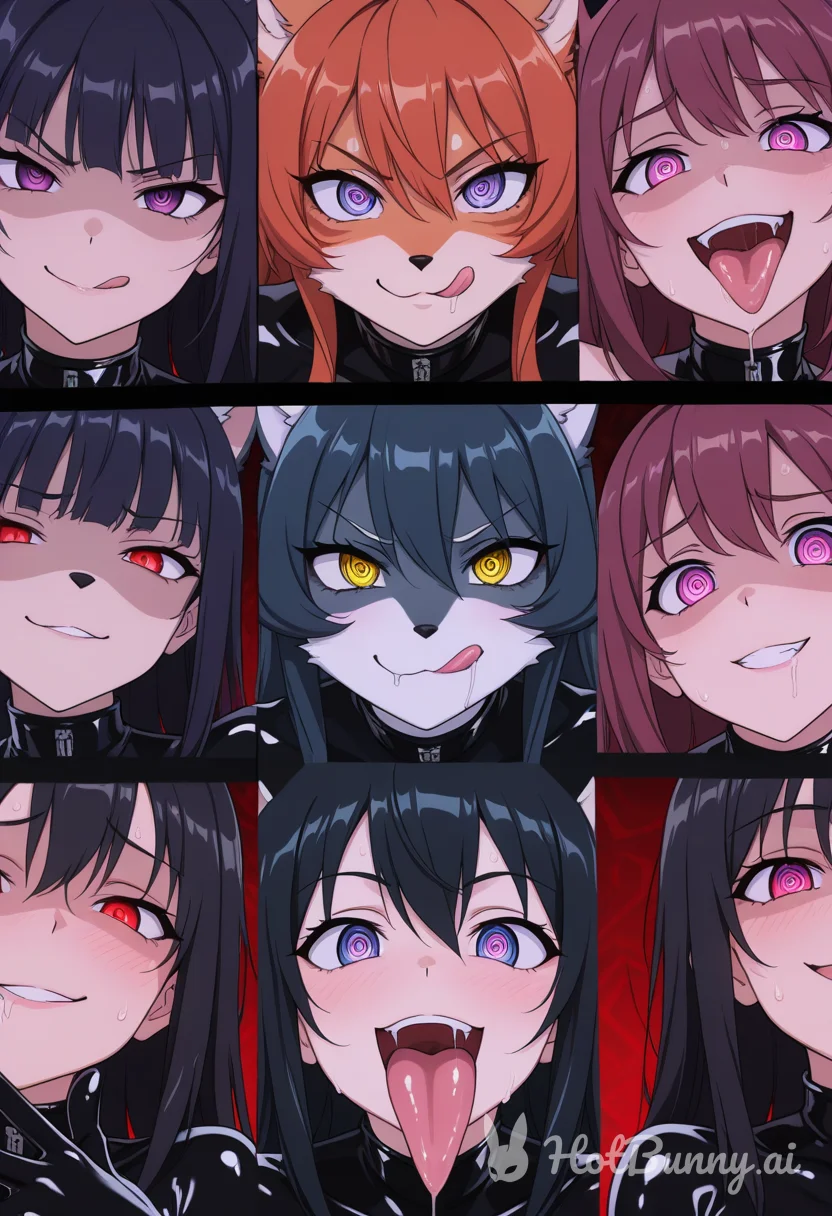 Furry Latex Licking Lips Ai Hentai