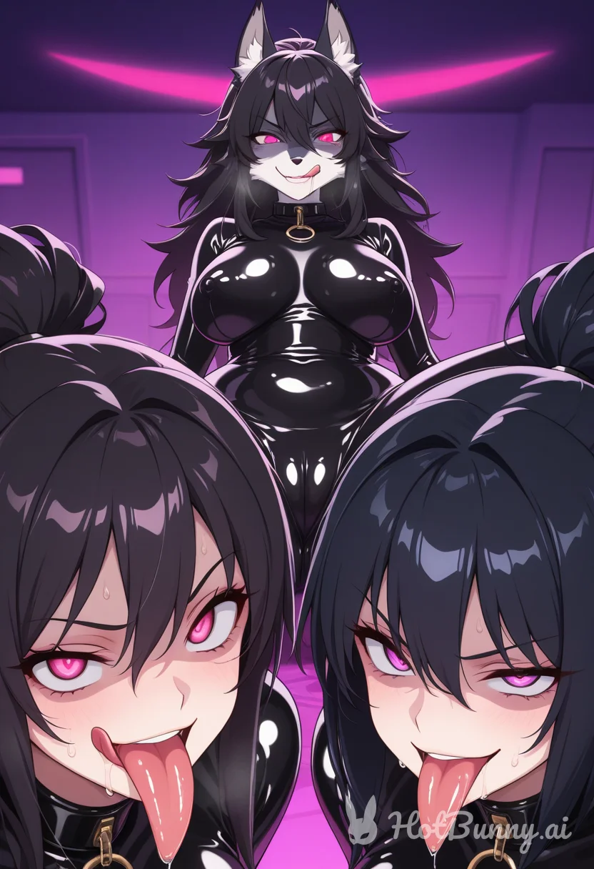 Furry Latex Licking Lips Ai Hentai