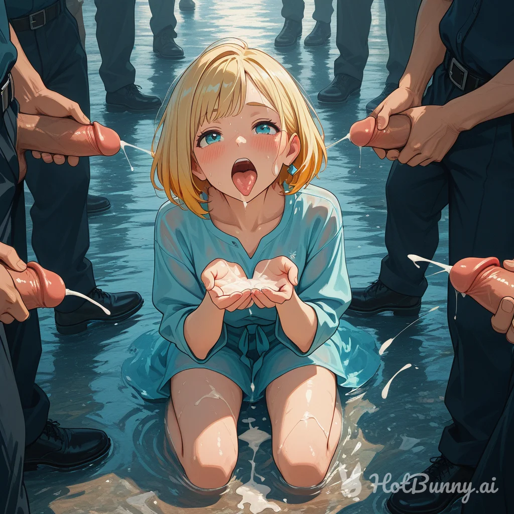 Masturbation Blonde Ai Hentai