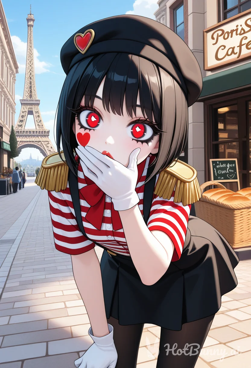 Mime girl