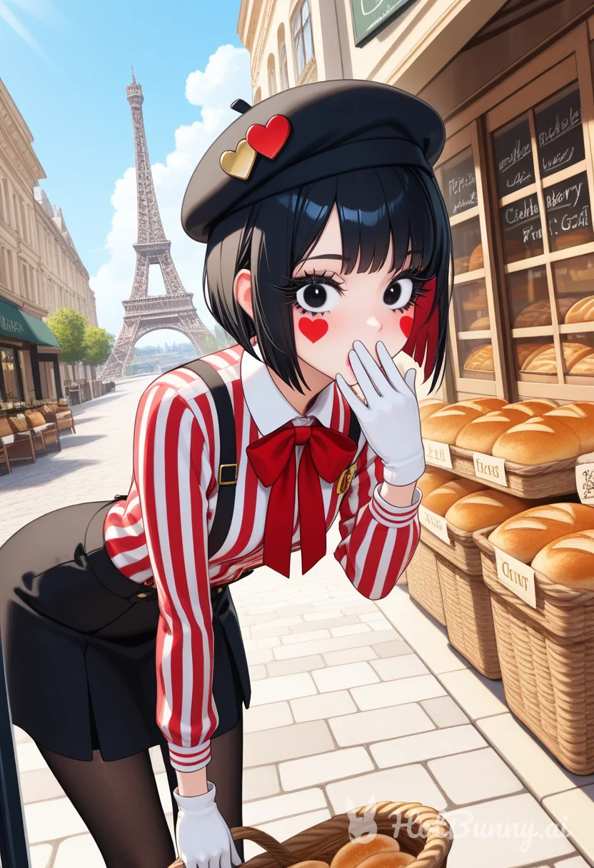 Mime girl