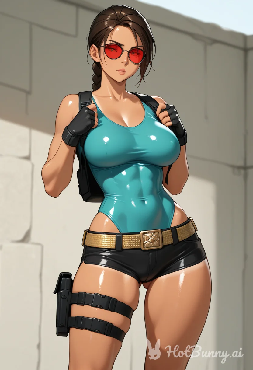 Ebony Muscle Girl Ai Hentai