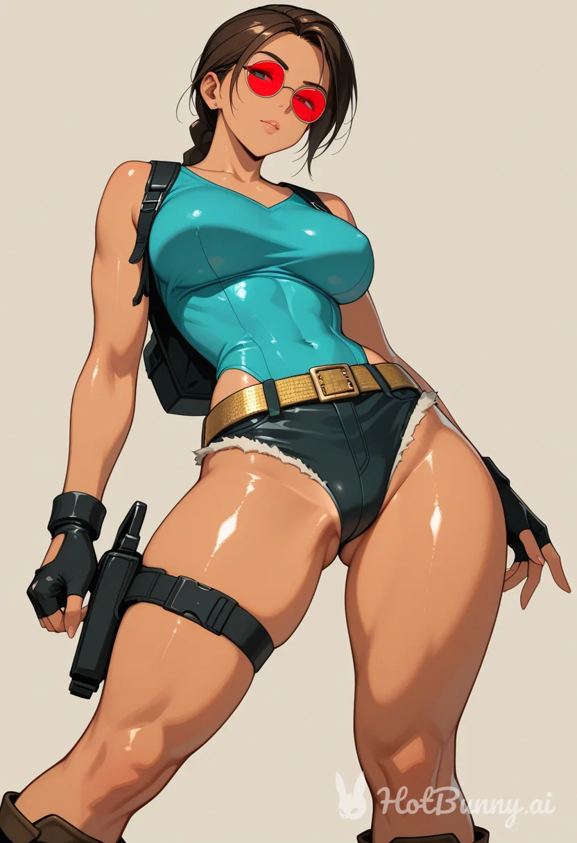 Ebony Muscle Girl Ai Hentai