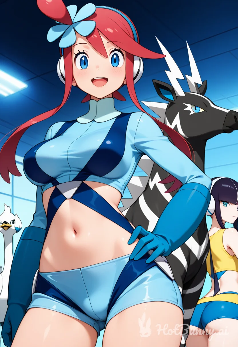 Skyla and Elesa 