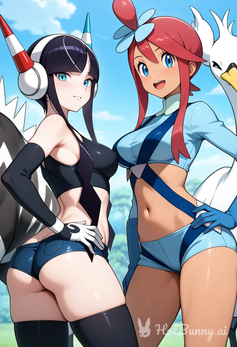 Elesa and Skyla