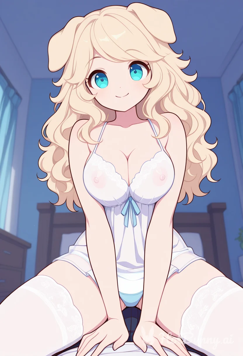 Furry Blonde Lingerie Ai Hentai