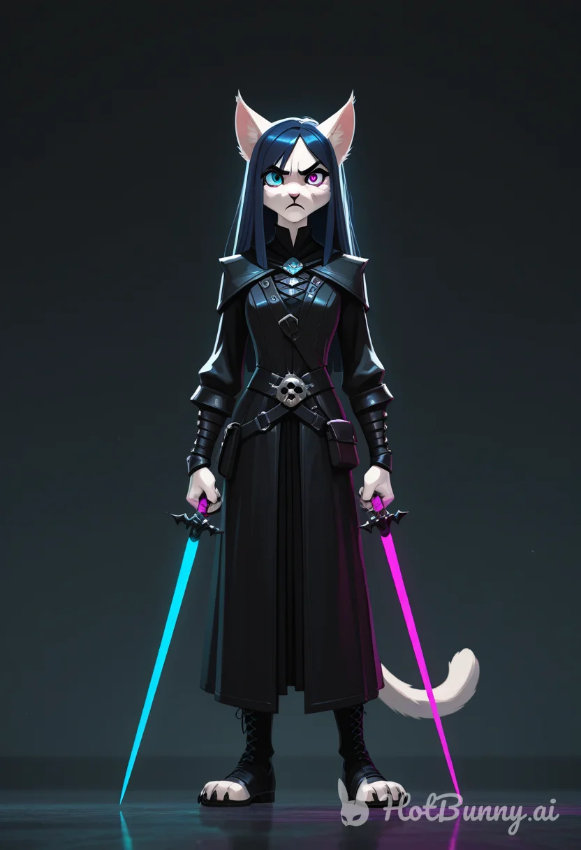 Warrior Of Light from Final Fantasy Cat Girl Ai Hentai