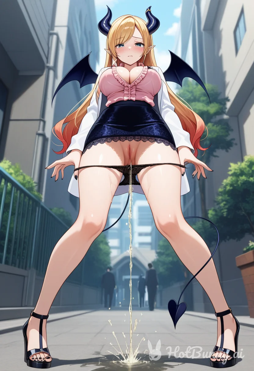 Yuzuki Choco from Hololive Succubus Ai Hentai