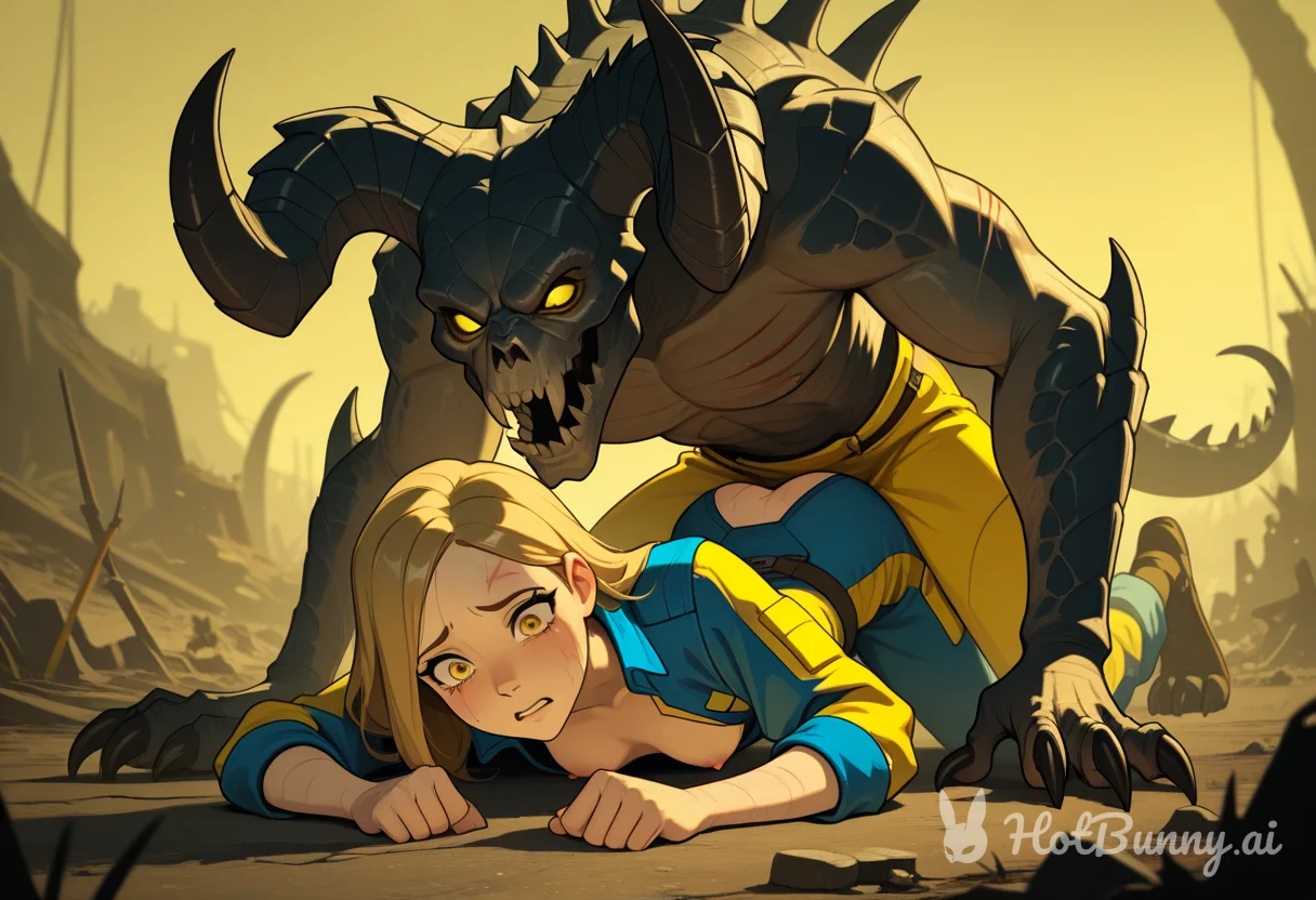 Furry Doggystyle Blonde Ai Hentai