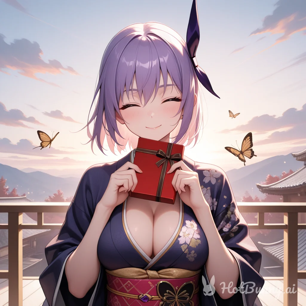 purple haired goddess...