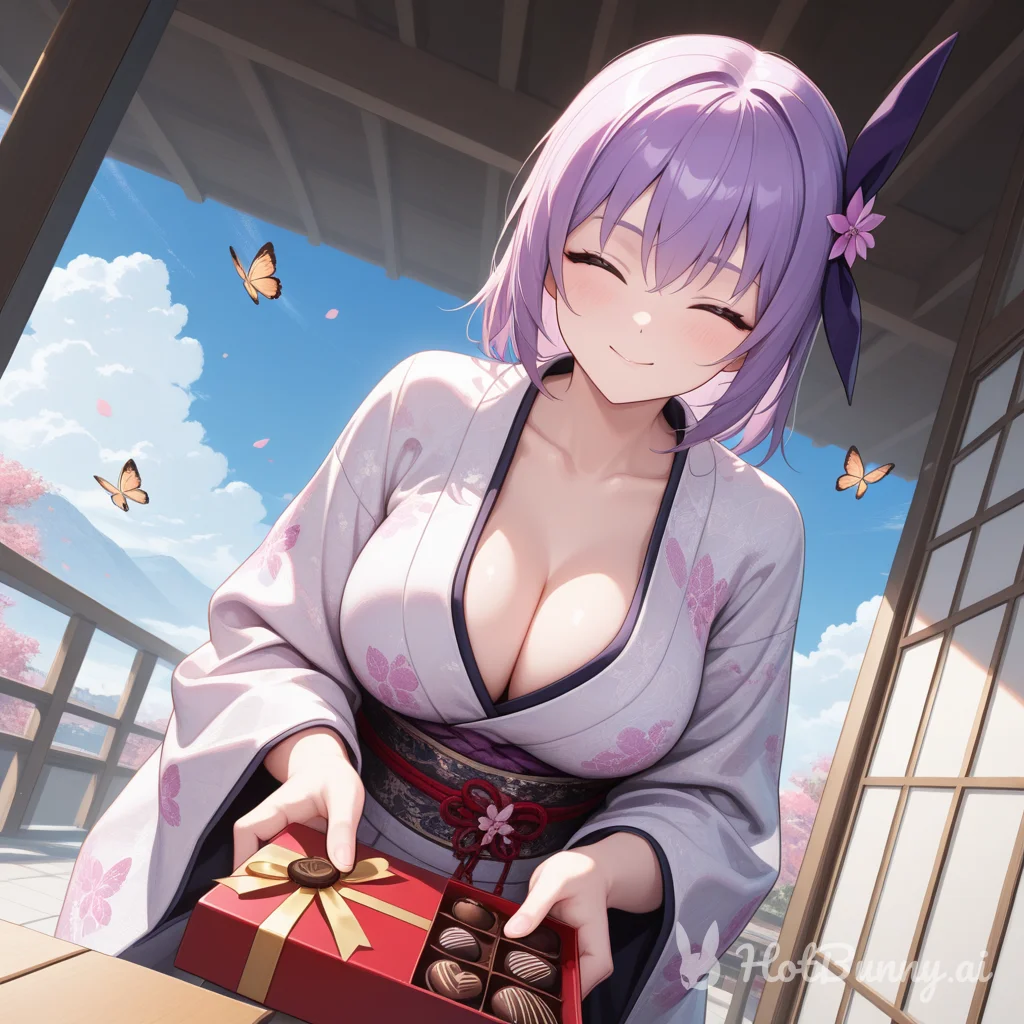purple haired goddess...