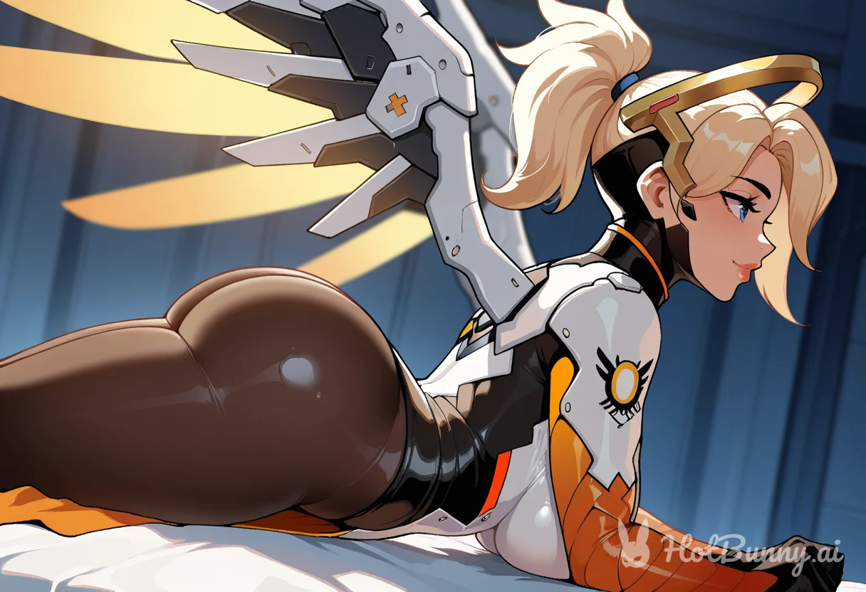 Mercy from Overwatch Ai Hentai