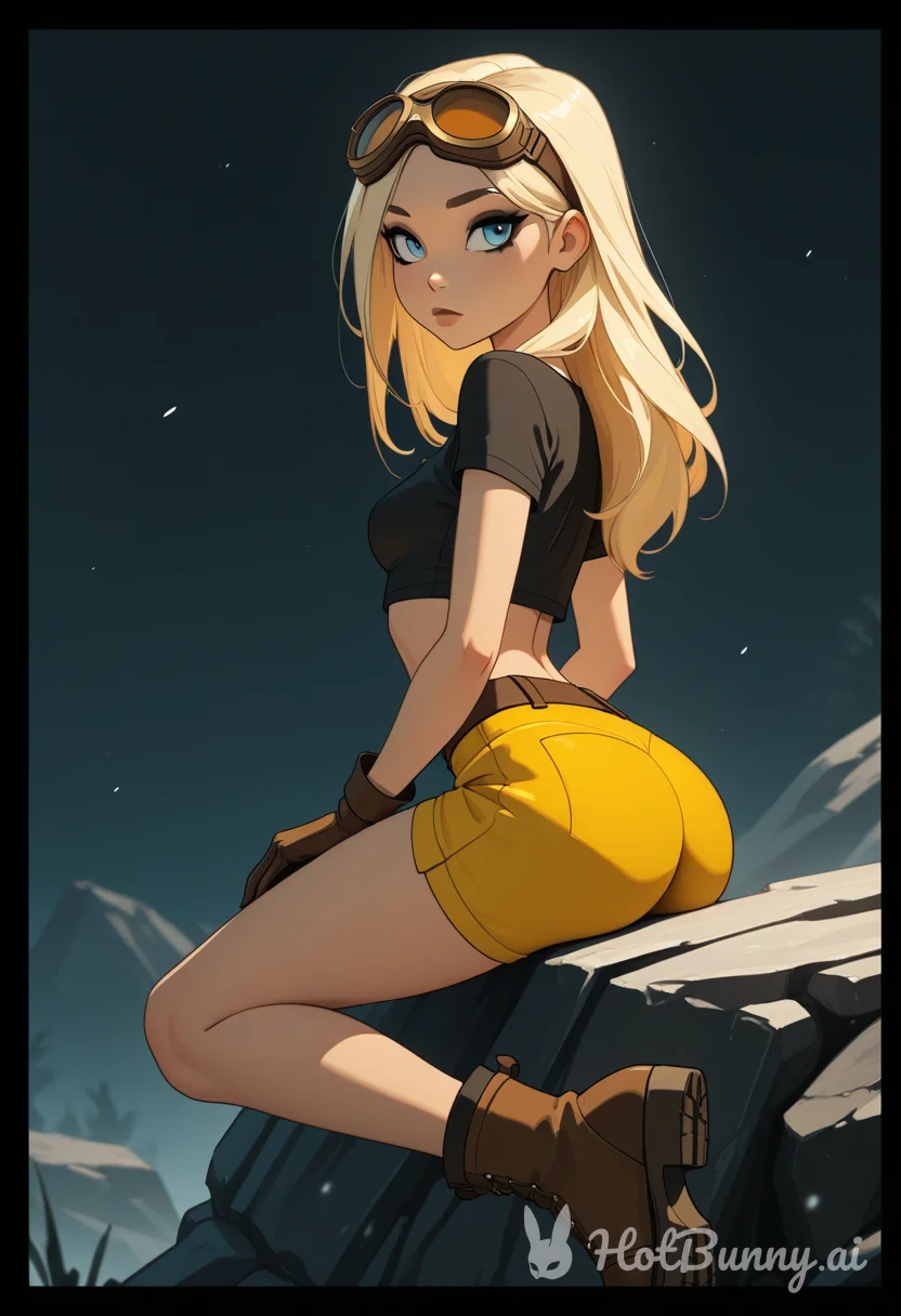 Blonde Ai Hentai