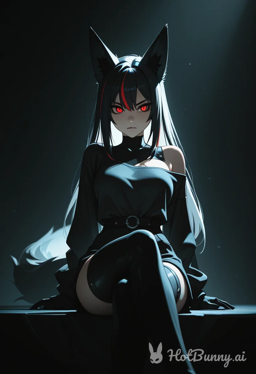 Sexy fox lady