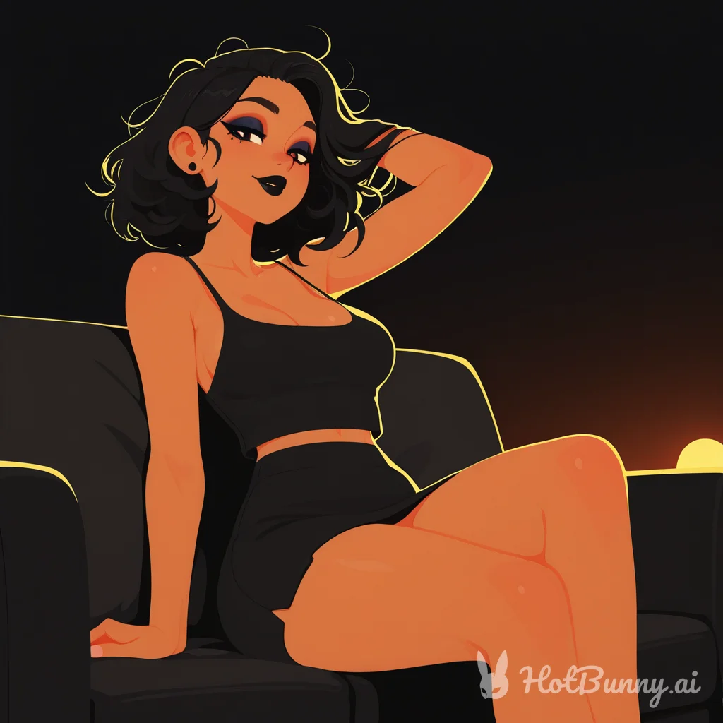 Ebony Lingerie Ai Hentai
