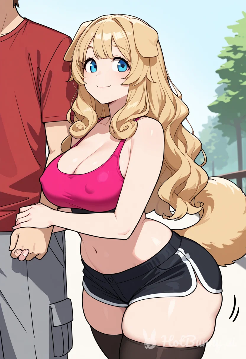 Dog Girl Chubby Blonde Ai Hentai