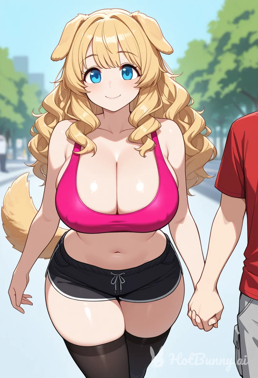Dog Girl Chubby Blonde Ai Hentai