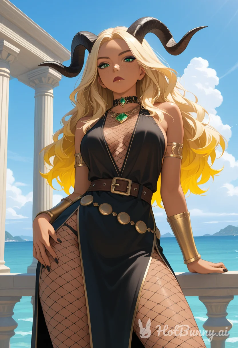 Ebony Blonde Lingerie Ai Hentai