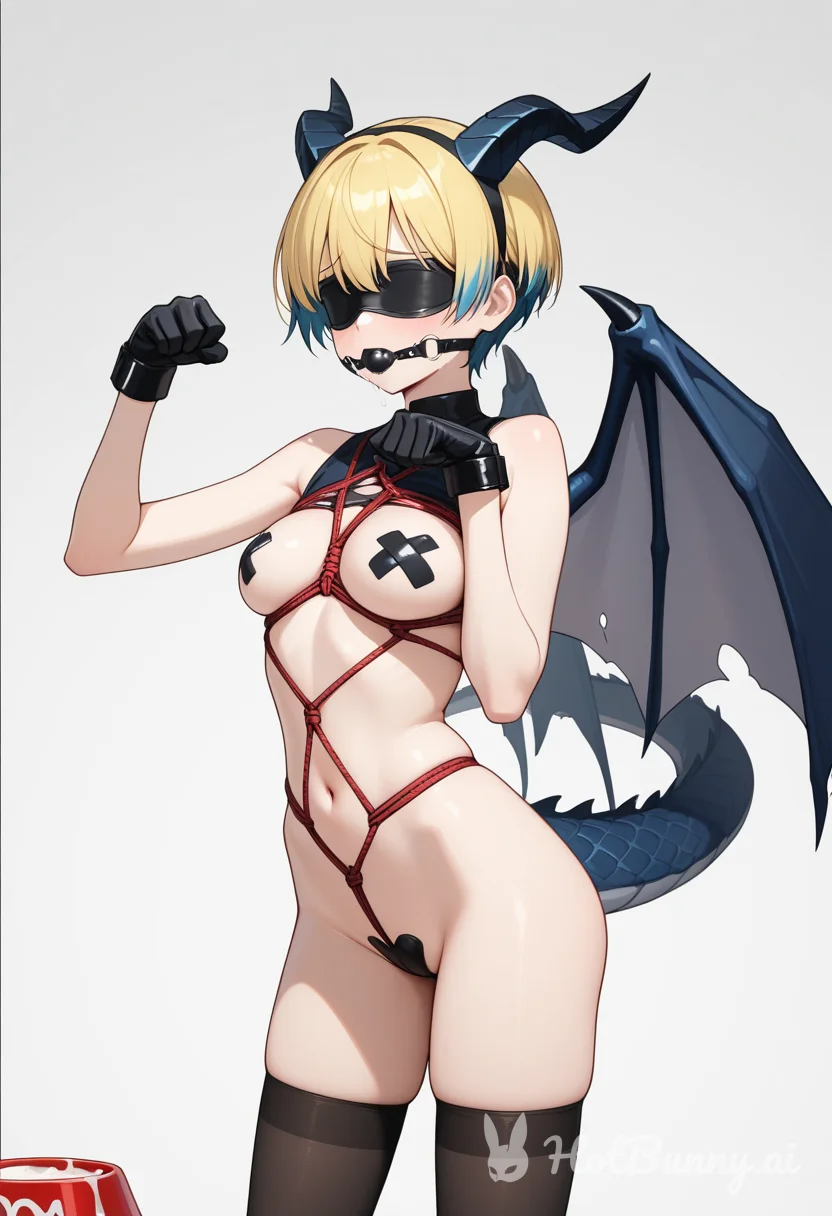 Monster Girl Manga Bondage Blonde Ai Hentai