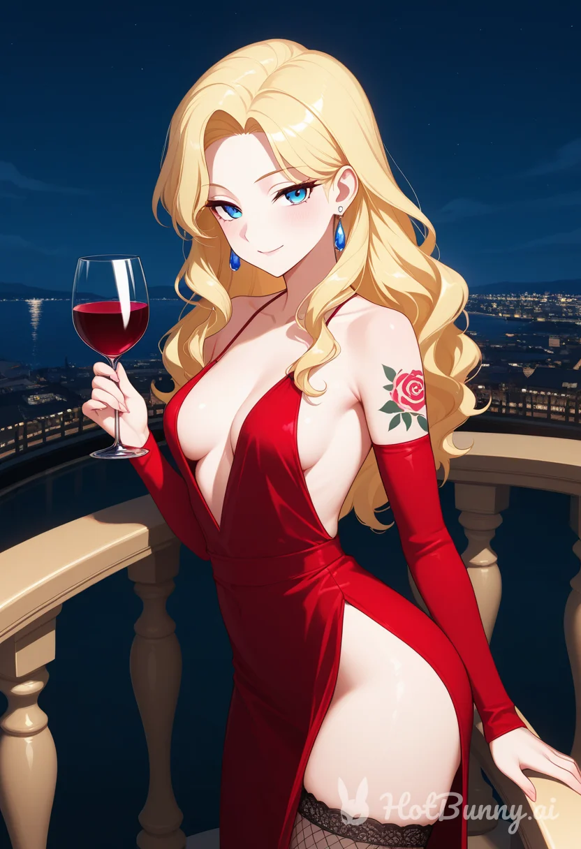 Blonde Lingerie Ai Hentai