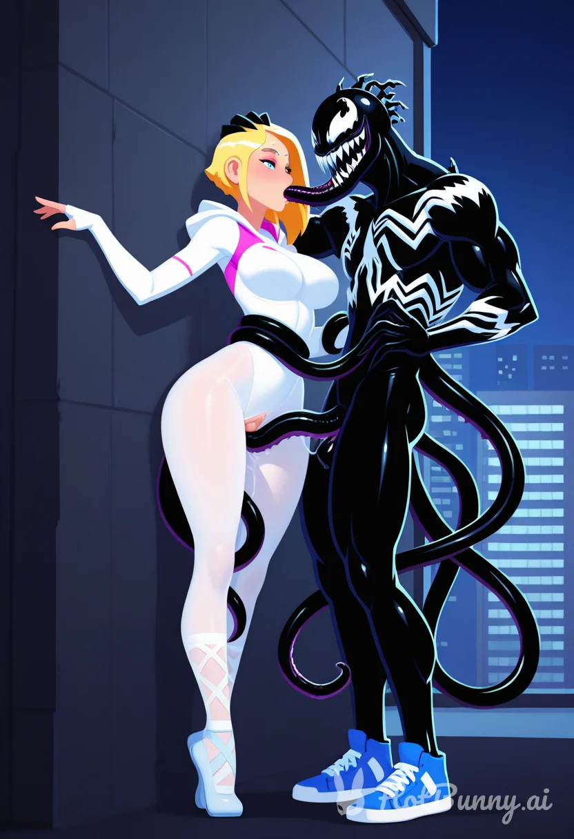 Gwen Stacy and Spider-gwen Tentacles Ai Hentai