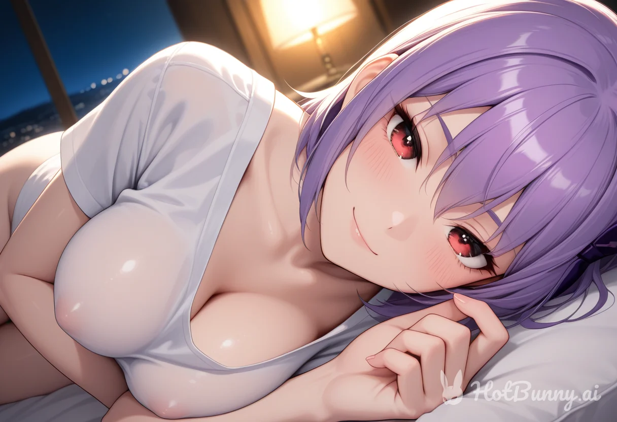 purple haired goddess...