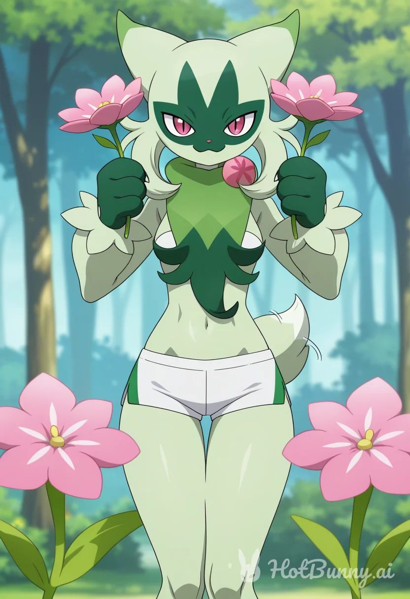 Meowscarada from Pokemon Furry Ai Hentai